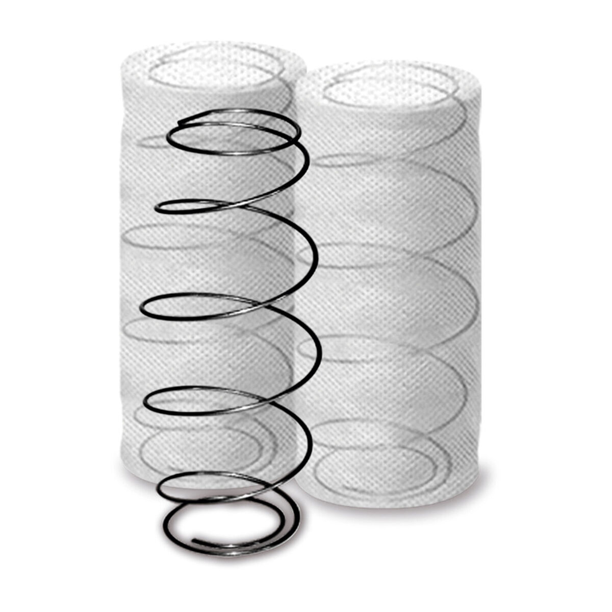 Cama Europea Celta 1,5 Plazas Aloe Vera