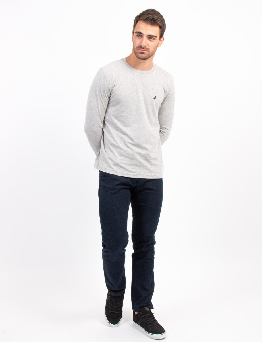Polera Manga Larga Hombre Nautica