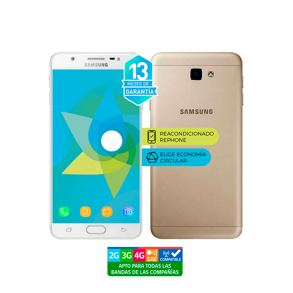 Celular Samsung J7 Prime 5,5" Reacondicionado