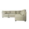 Sofá Seccional Derecho Deco Class Munich 5 Cuerpos Beige