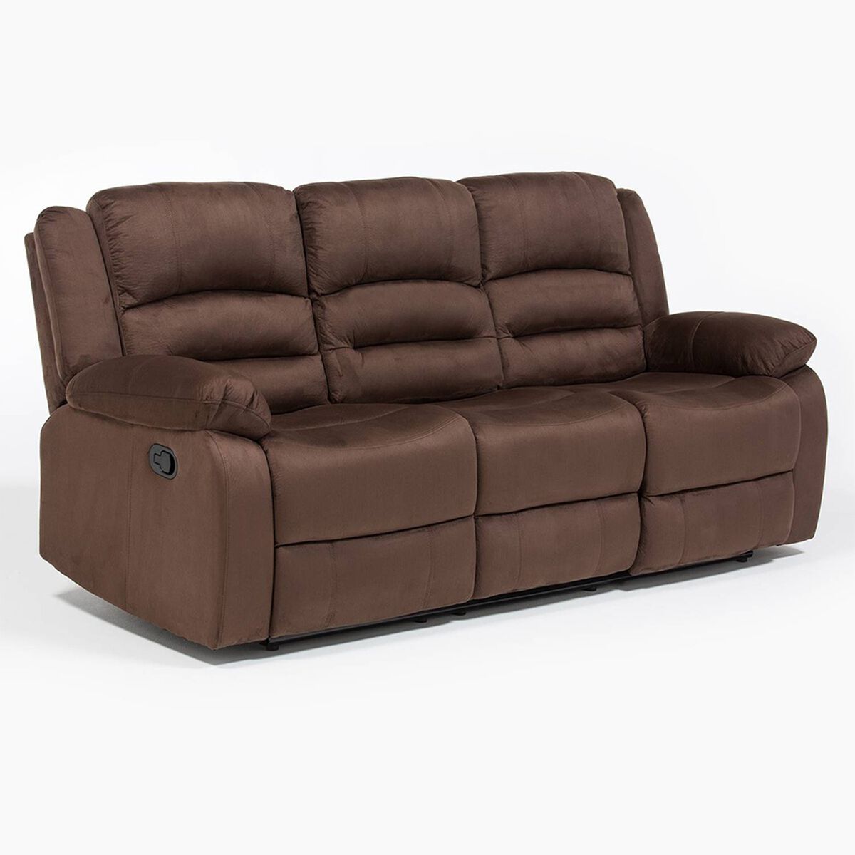 Sofá Daniels FG98060S ELE  3 Cuerpos Café