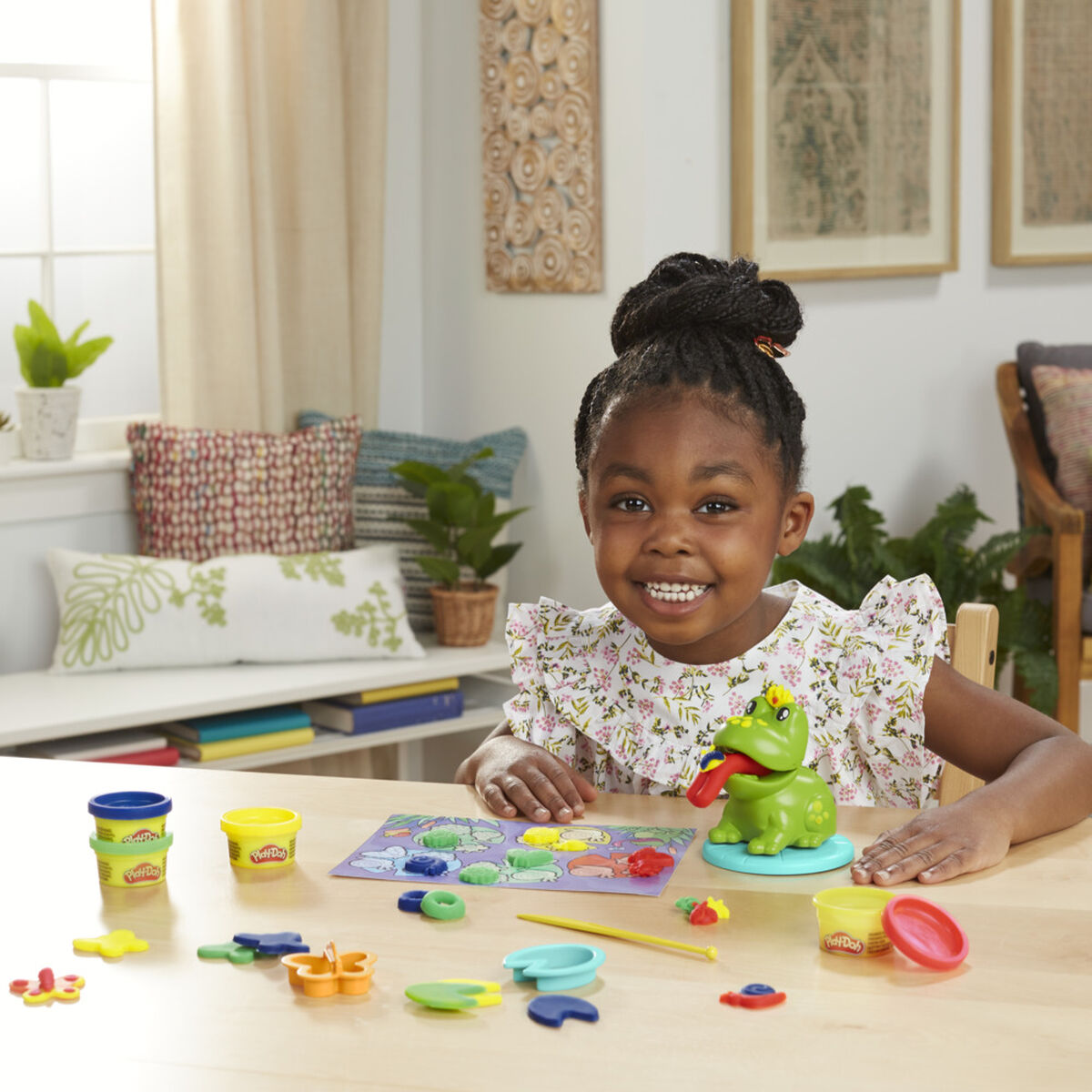Masas y Plastilinas Animal Crew Rana y Los Colores Play-Doh