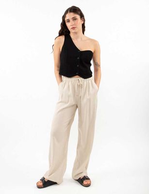 Imagen 2 del producto Blazer Gillete Lino Mujer Icono Negro, Oliva