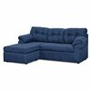 Sofá Seccional Modular Deco Outlet Polonia 4 Cuerpos Azul
