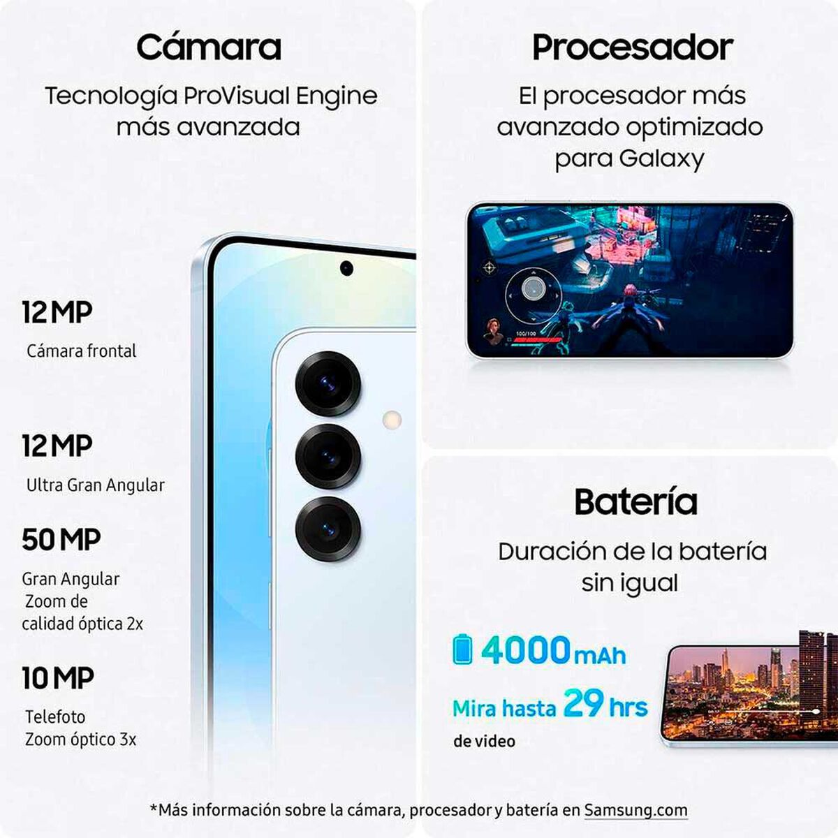 Celular Samsung Galaxy S25 5G 128GB 6,2" Azul Marino