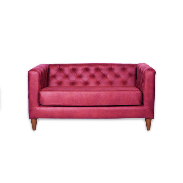 Sofá Latam Home Brescia 2 Cuerpos Rojo