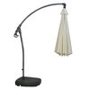 Quitasol Aluminio Spazzio Hanging Crudo 3 x 3 mts