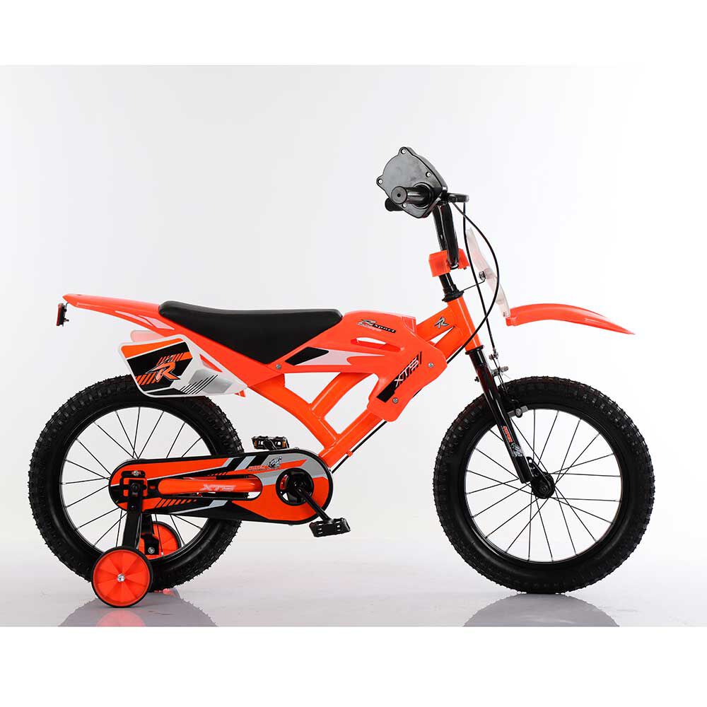 Bicicleta Infantil Niño XTS Aro 16 Naranjo
