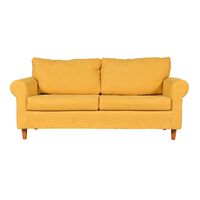 Sofá Kea Retro 3 Cuerpos Oro