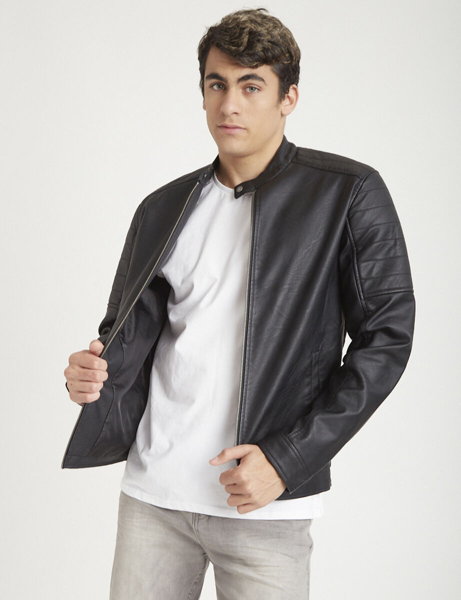 Chaqueta de Cuero Hombre Icono