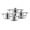 Batería de Cocina Acero Inoxidable Wens 8 Piezas