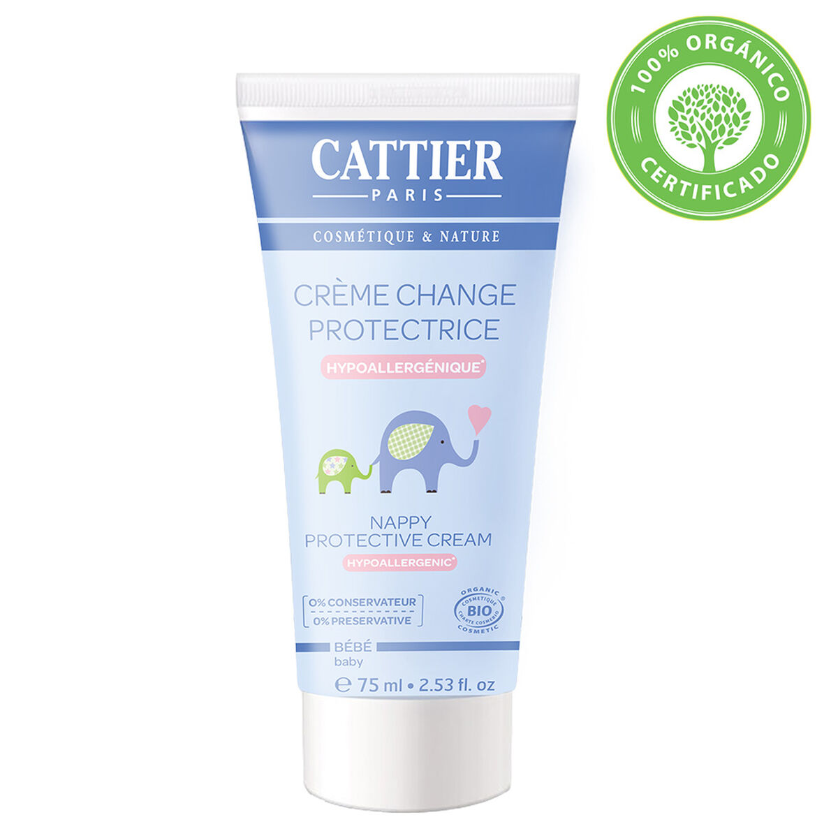 Crema para Coceduras Bebé - sin Perfume - 75 ml