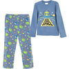 Conjunto Pijama Polar Ni&ntilde;o Chess