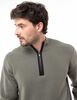 Sweater Medio Cierre Slim Hombre Zibel
