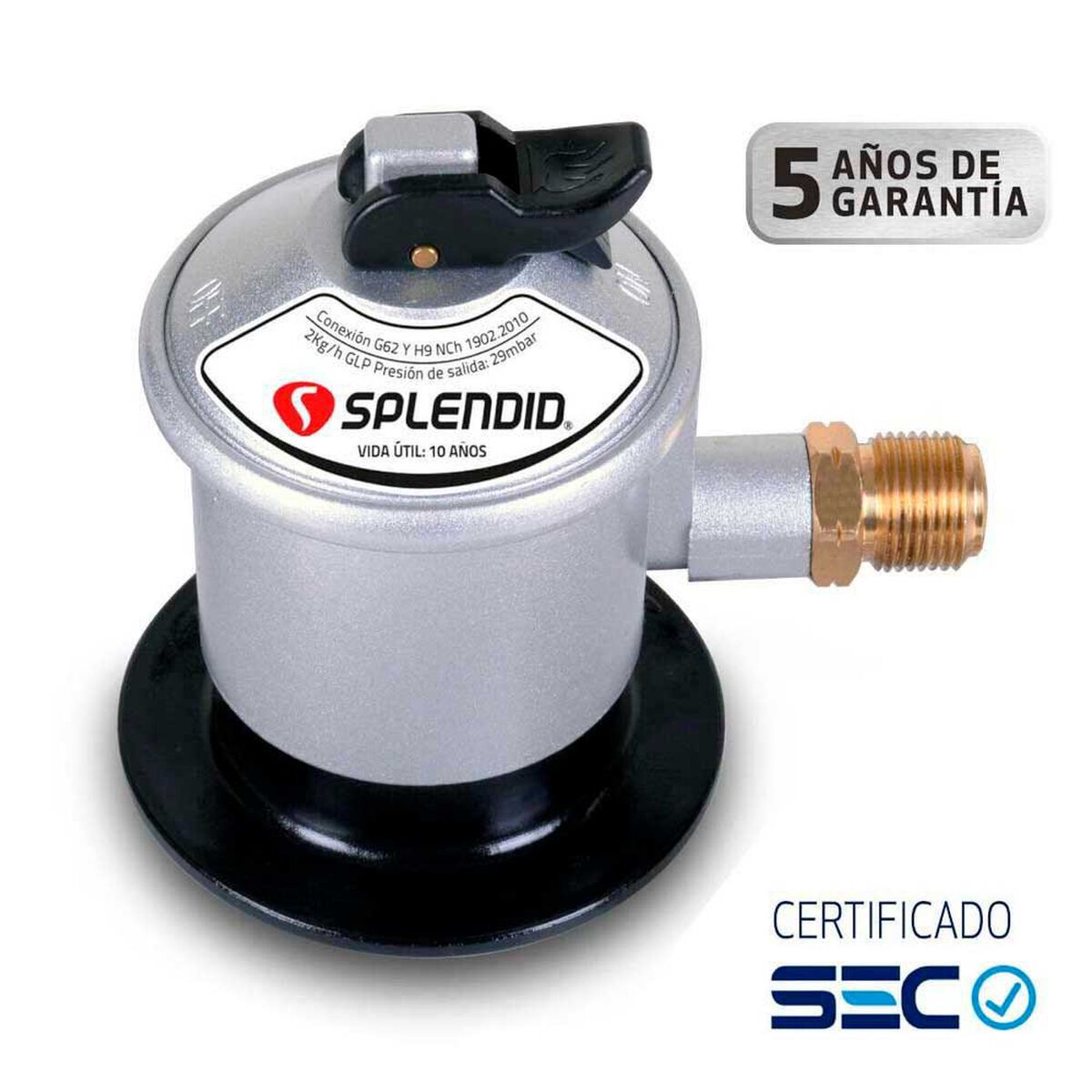 Regulador de Gas Splendid A235itG1