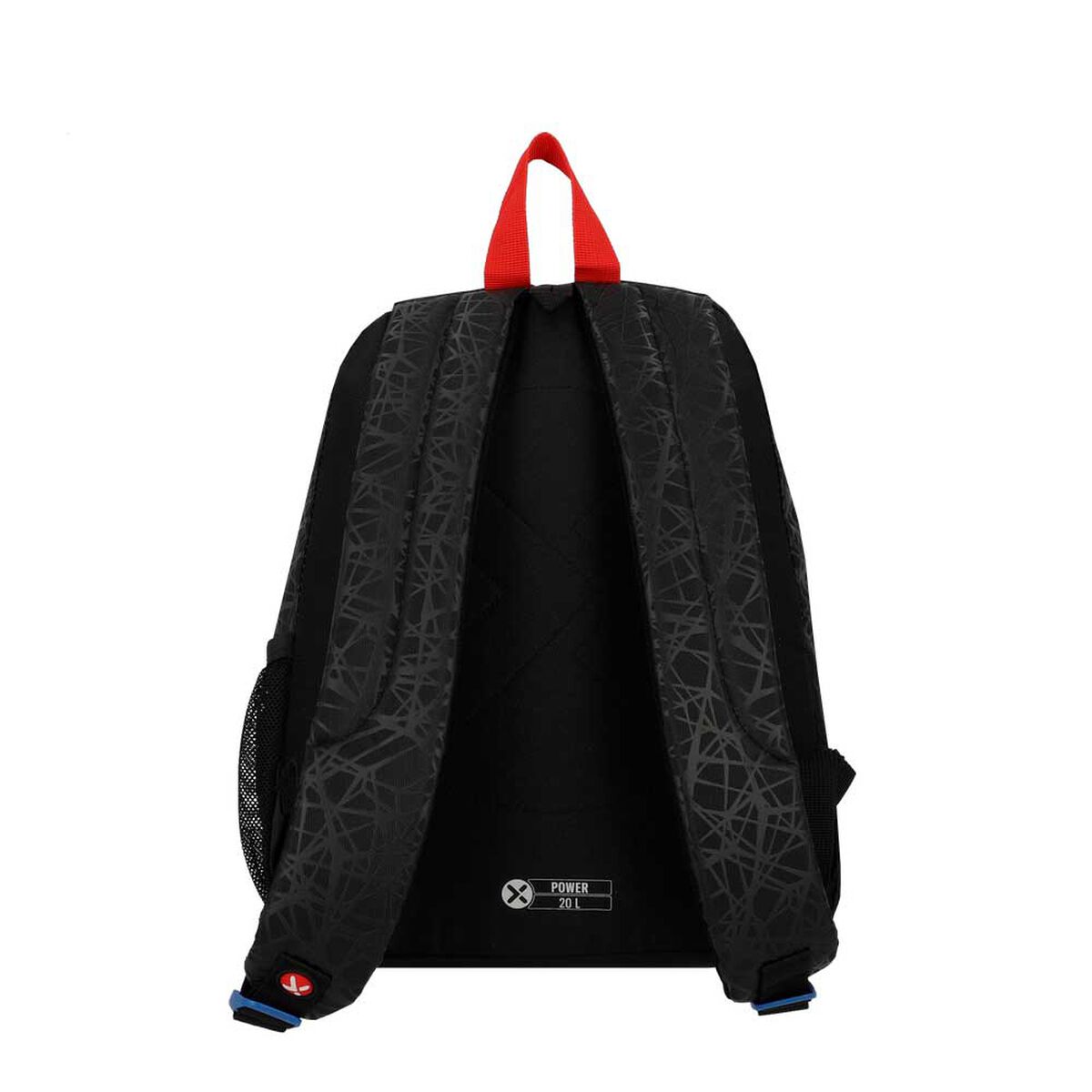 Mochila Xtrem Power 6XT Spider Negro/Rojo