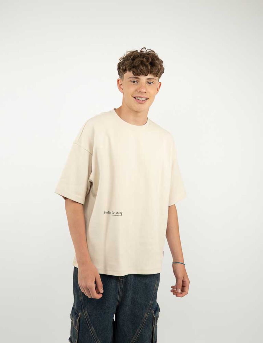 Polera Manga Corta Hombre Icono