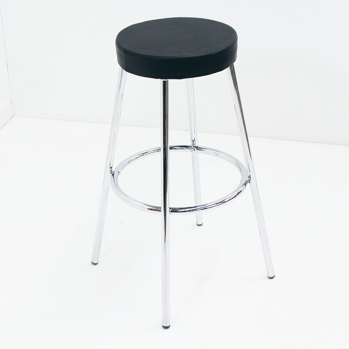 Silla Bar TuHome Londrina Aluminio Negra