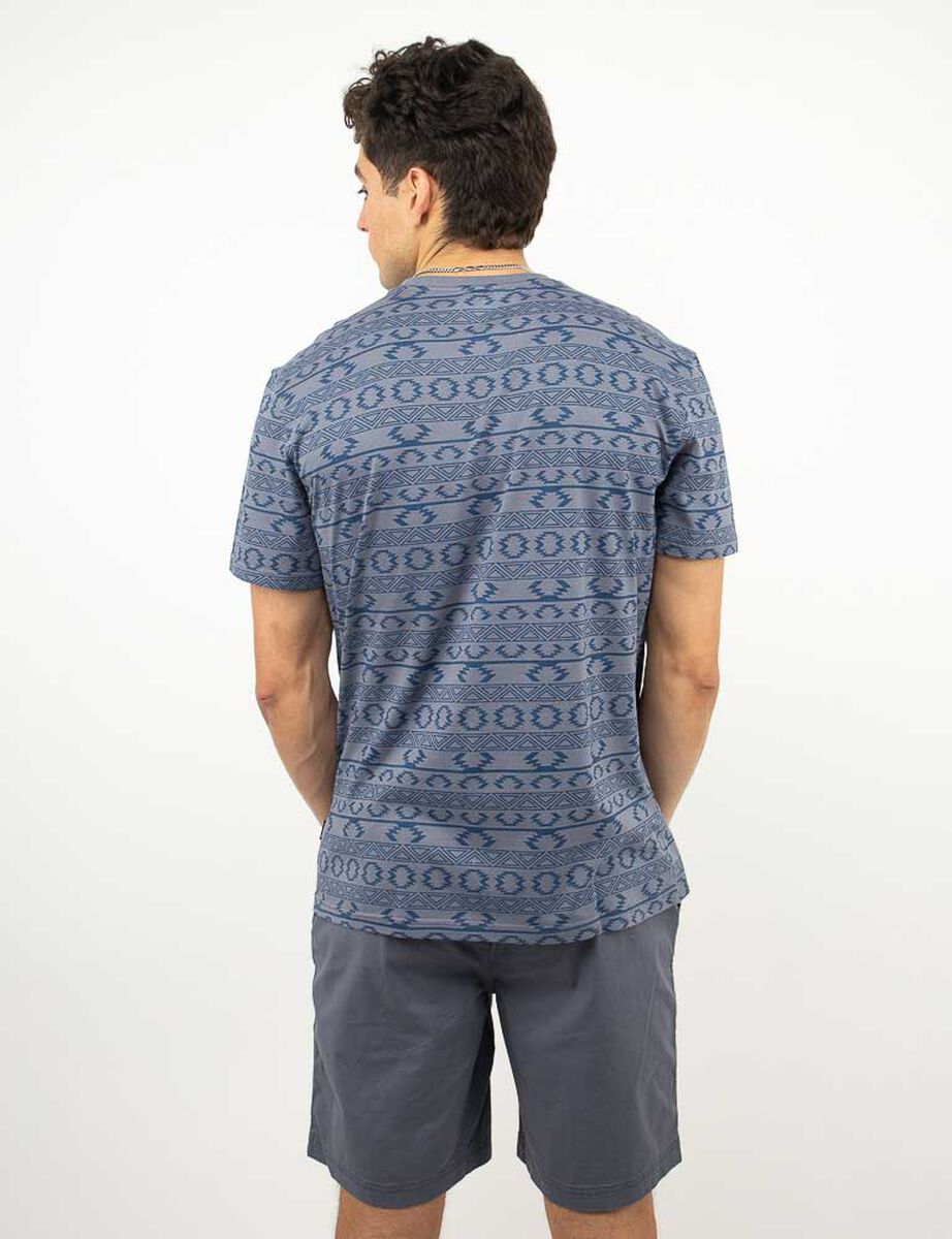 Polera Estampada Manga Corta Hombre Cutback