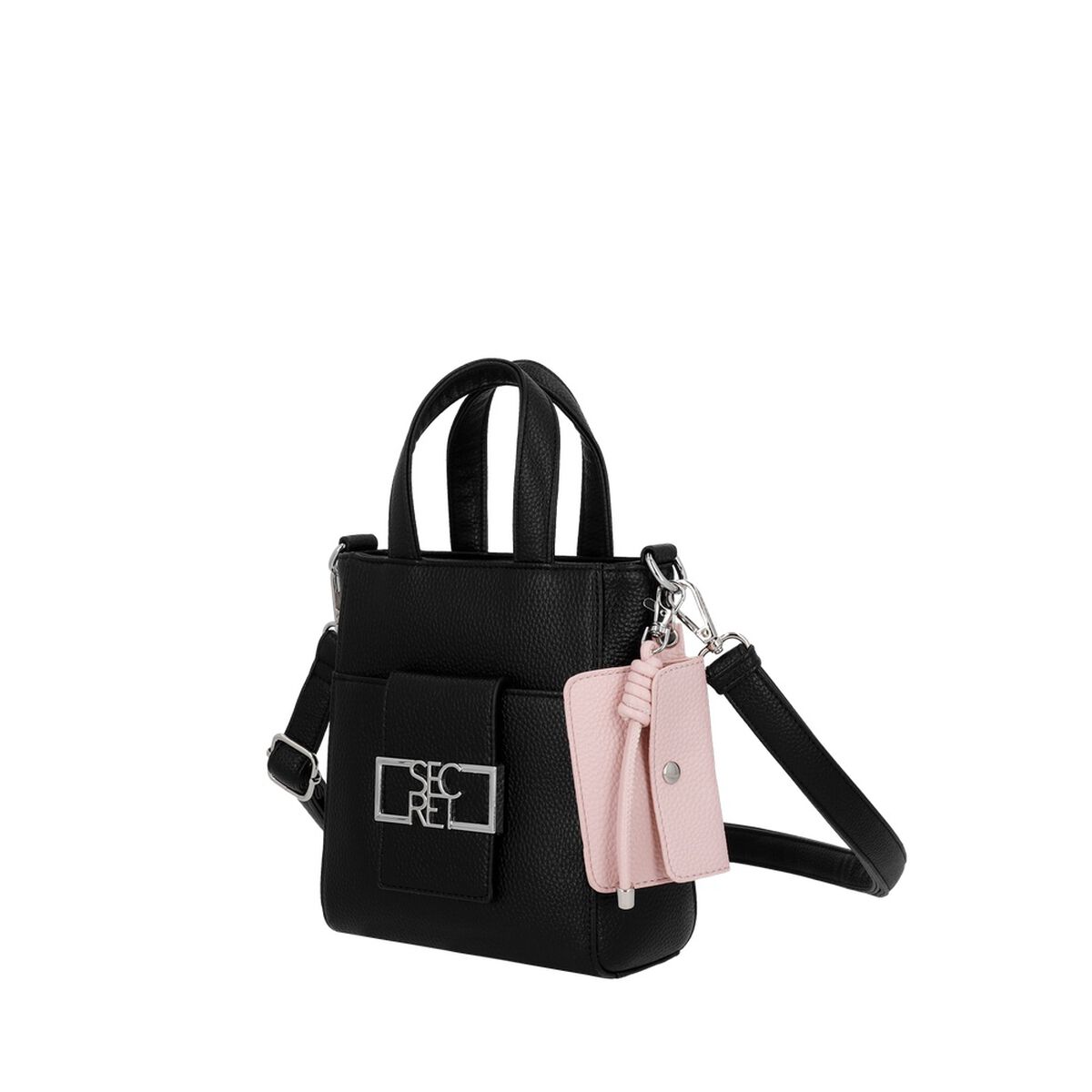 Cartera Bandolera Secret Ibiza SC7 Mediana Negra