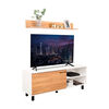 Rack TV Tuhome Bryce hasta 65"Blanco Fresno