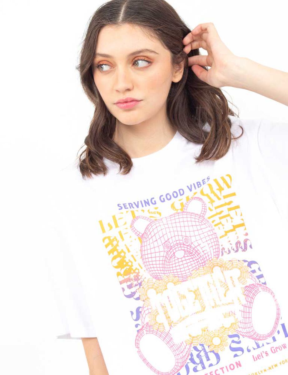 Polera Oversized Mujer Icono