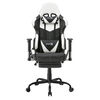 Escritorio + Silla Escritorio Gamer Favatex Normandia Noelle Blanco Negro