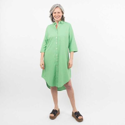 Vestido Midi Manga Larga Mujer Portman Club