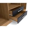 Closet Yardas Isabela 6 Puertas 2 Cajones Freij&oacute; Negro