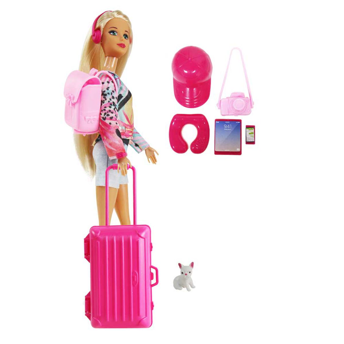Muñeca de Viaje Moda de 11,5 Pulgadas Bonnie Pink