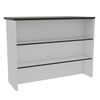 Combo Mueble Microondas + Barra de Cocina + Optimizador TuHome Kitchen Wenge Blanco