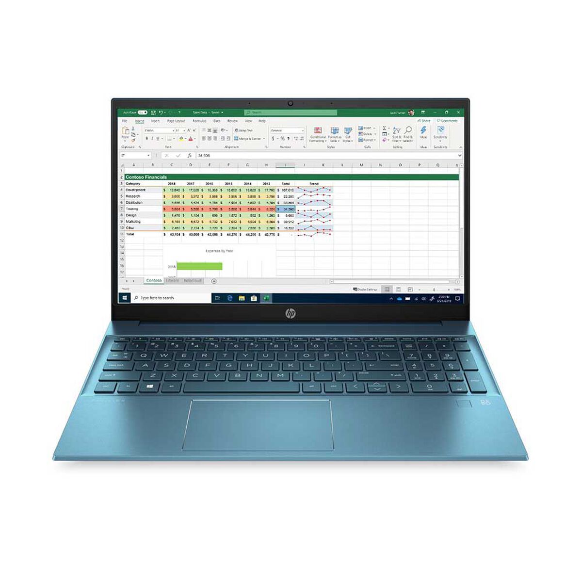 Notebook HP 15-eh0010la Ryzen 7 4700U 8GB 512GB SSD 15,6"