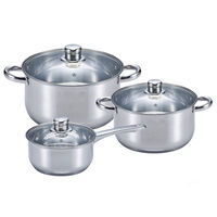 Batería de Cocina Acero D&C Mecina 6 Piezas