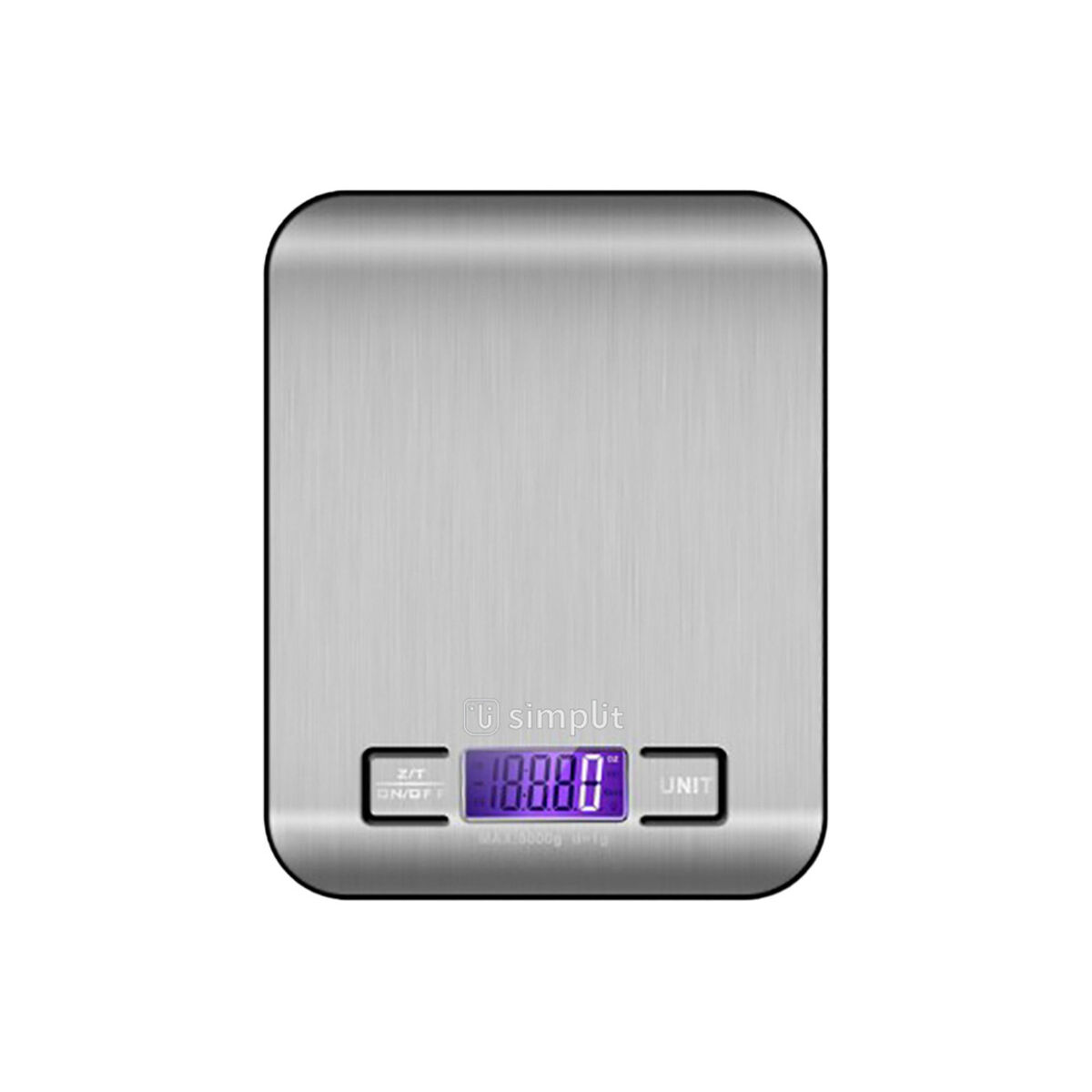 Balanza Digital Simplit Plateado