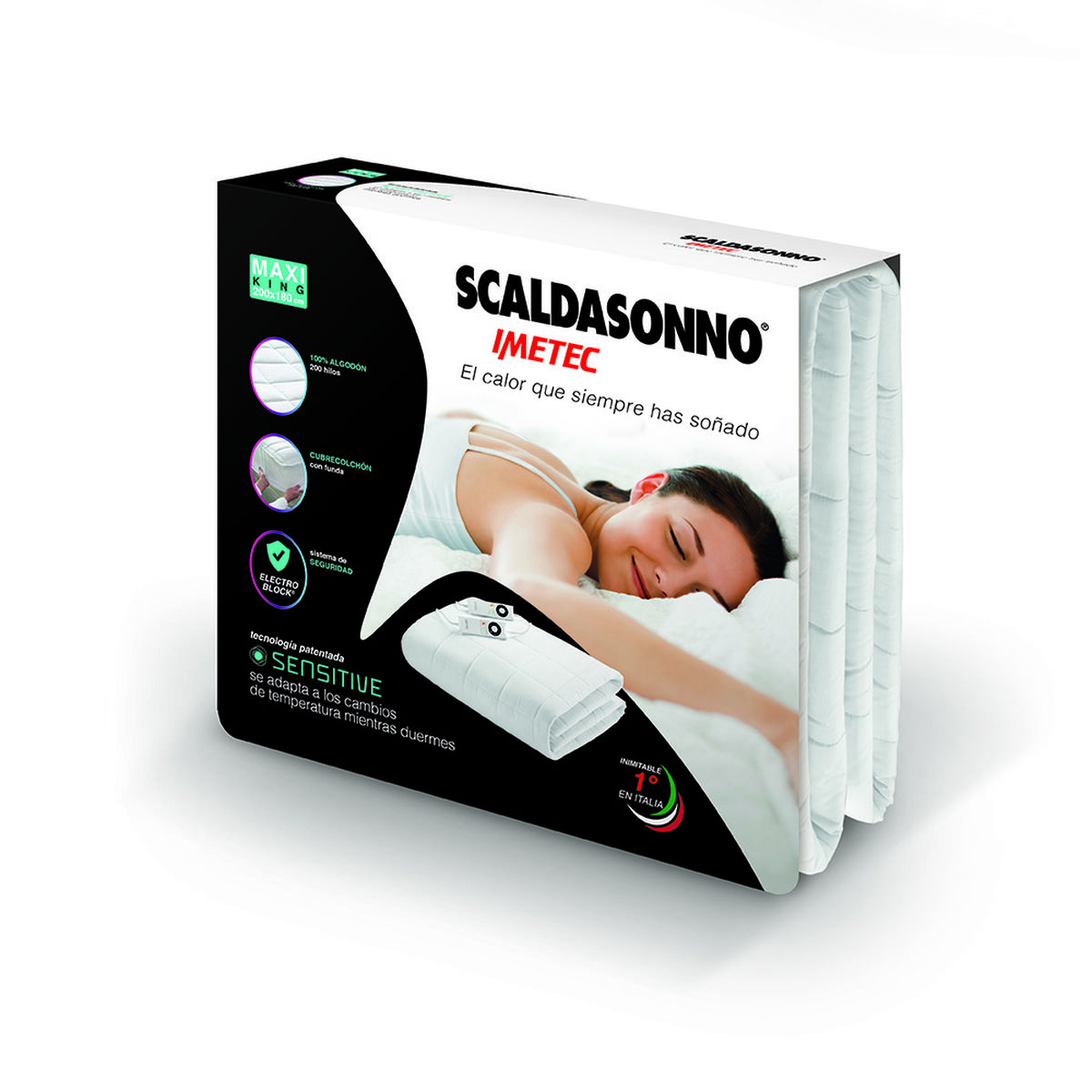 Calientacama Scaldasonno Sensitive Maxi King