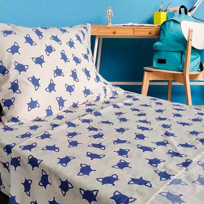 Imagen 2 del producto Juego de Sábanas Infantil Illusions 144 Hilos 1 Plaza Fox Beige