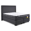 Cama Americana Drimkip Base Dividida Full Eurotop + Respaldo + Topper