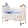 Cuna Colecho Madera con Mudador Mosquitero Lubabycas Azul