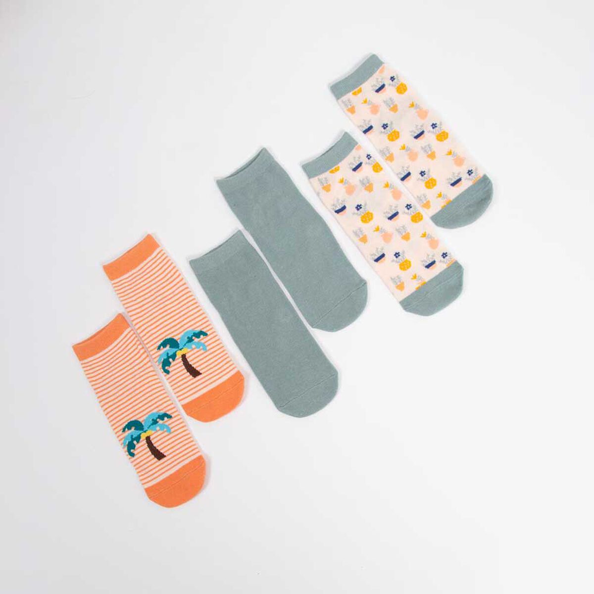Pack 3 Calcetines Mujer Icono