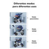 Triciclo Reversible y Plegable con Accesorios Azul Lubabycas