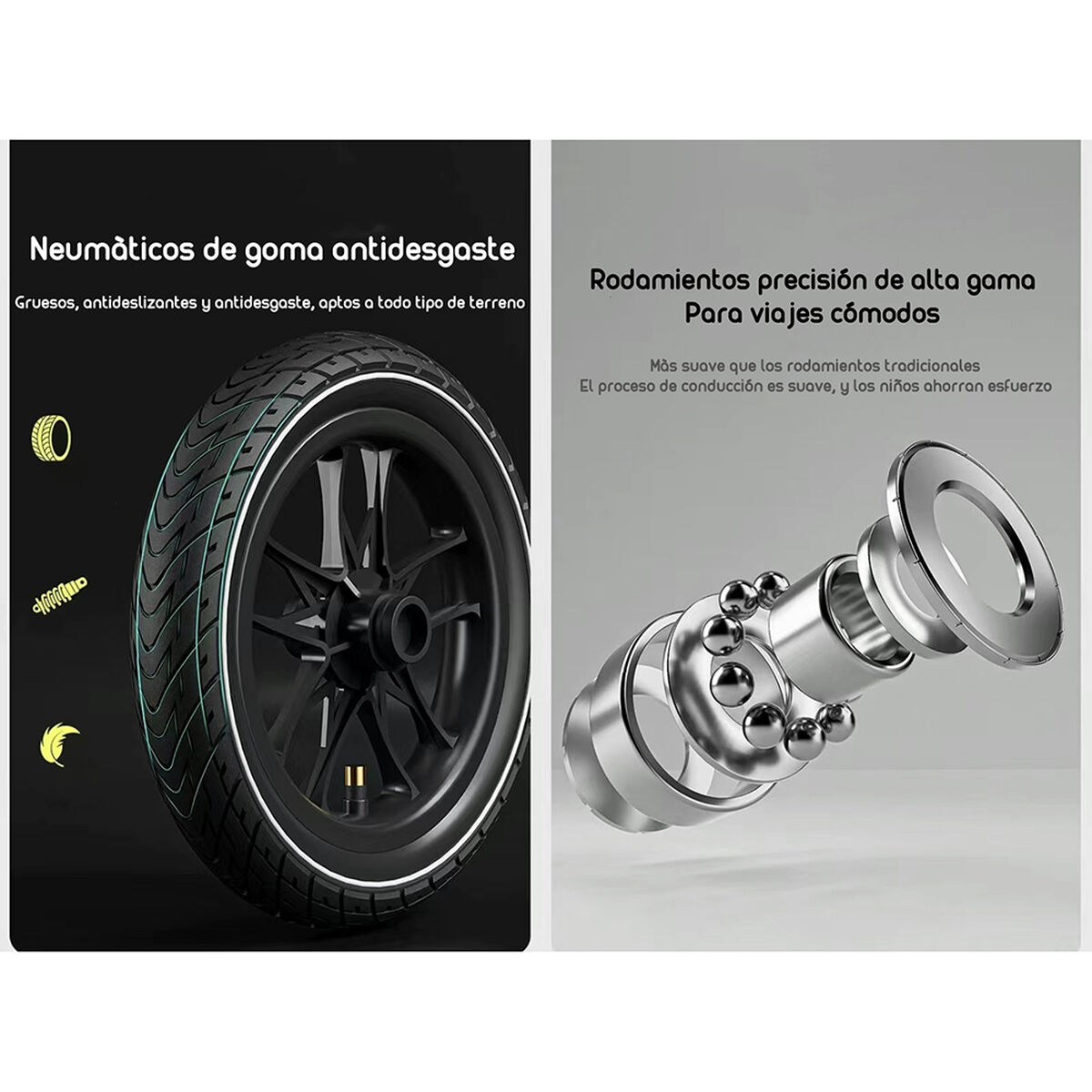 Bicicleta de Equilibrio Aprendizaje 2-8años Lubabycas Blanca