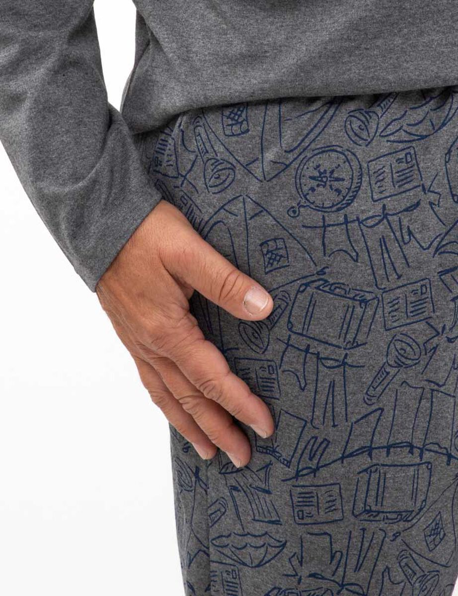 Pijama Largo Hombre Portman Club