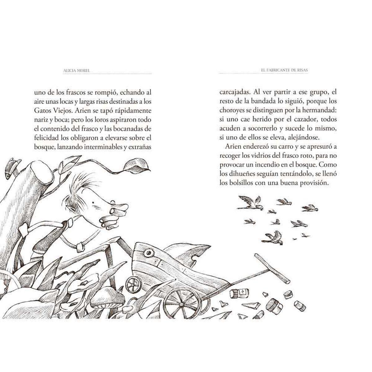 Libro El Fabricante de Risas Alicia Morel Zig-Zag