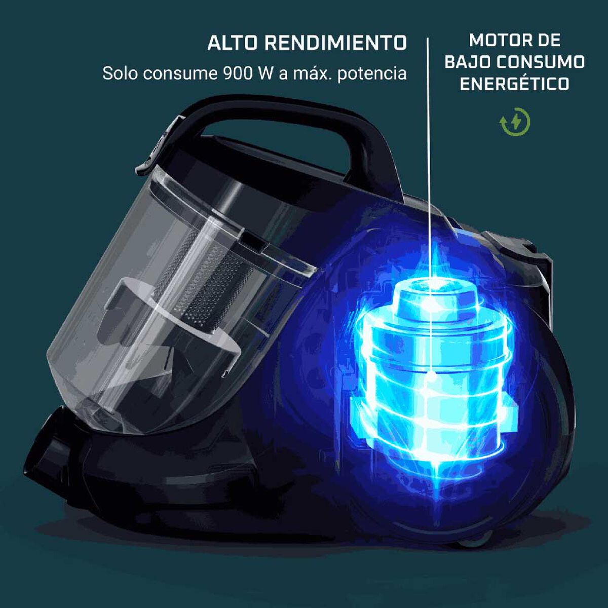 Aspiradora de Arrastre Rowenta Ro2981Ea 1,5 lts.