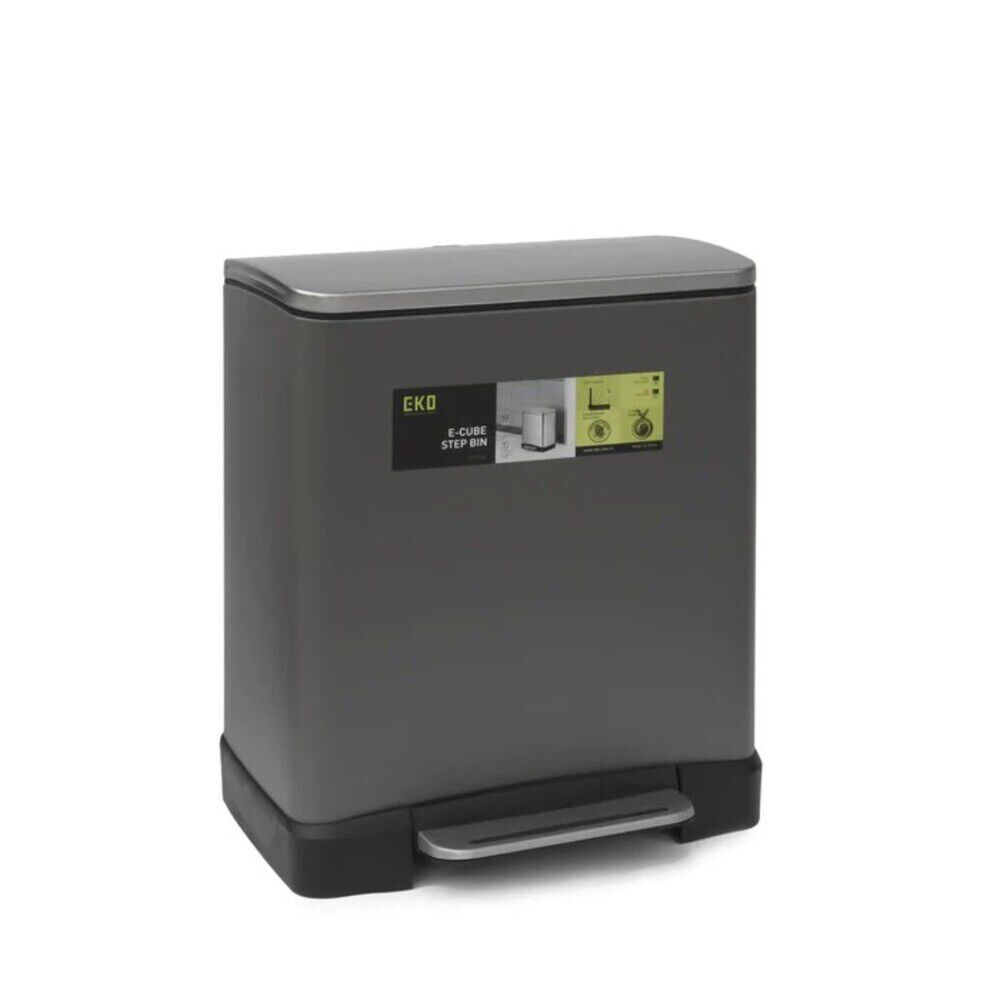 Basurero Soft Grey EKO 20 L