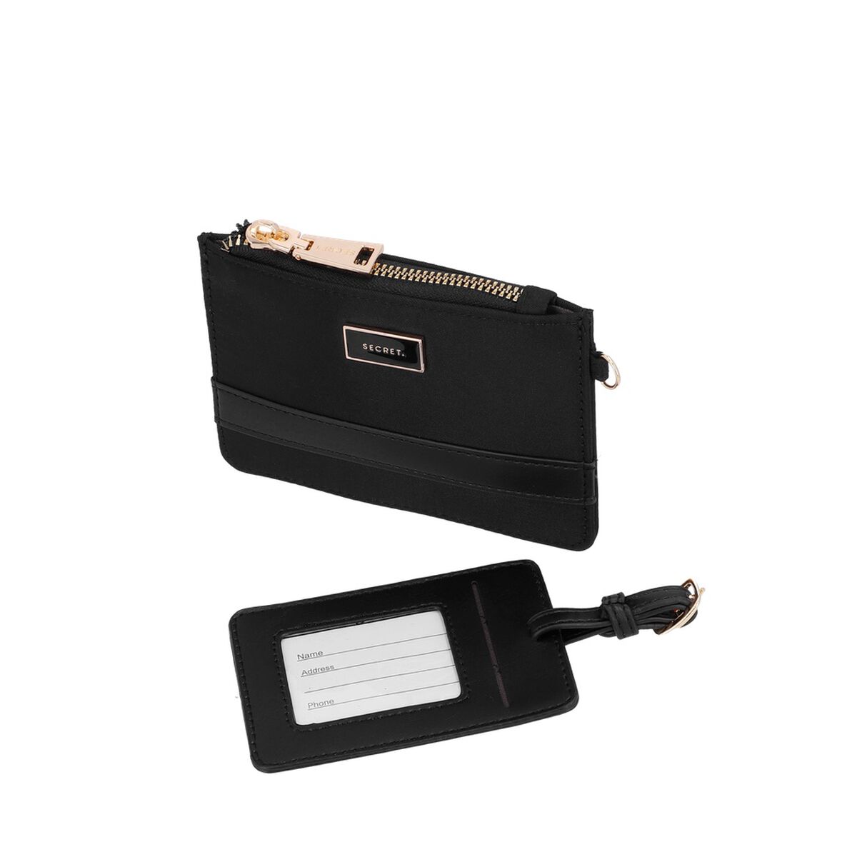 Monedero Secret Lucerna ST6 L Negro