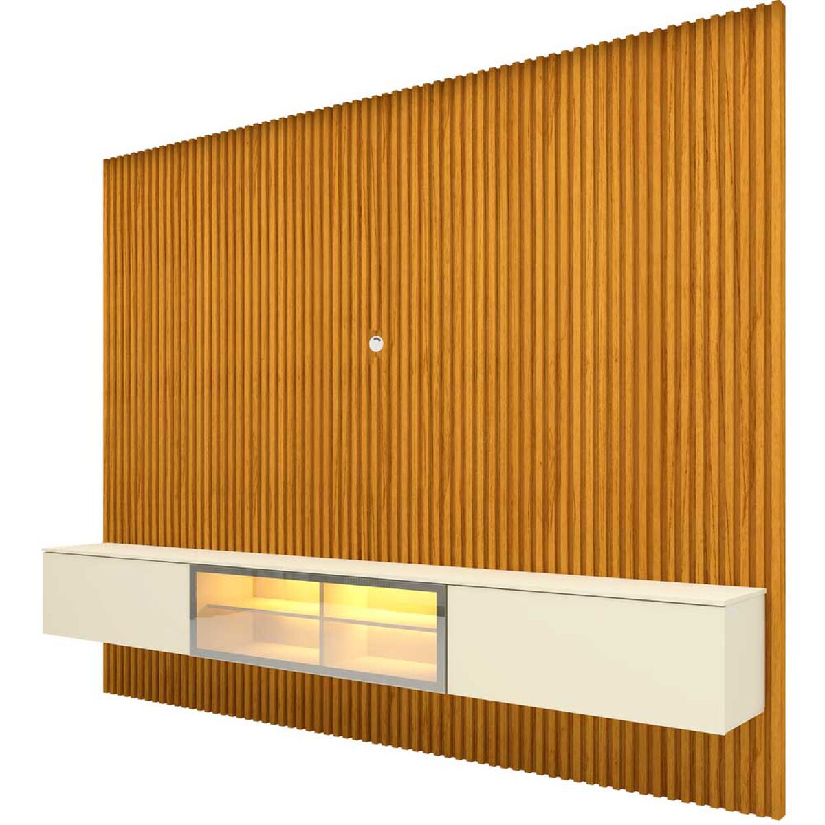 Home Decocasa Supremo Luminare hasta 85" Natural Off White