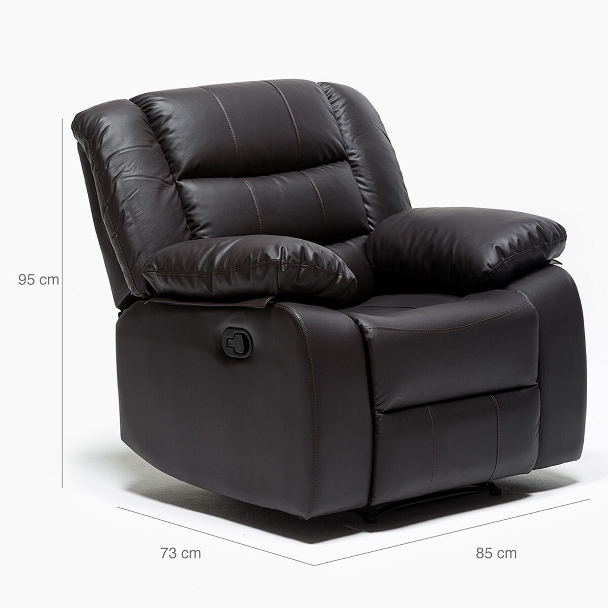 Berger Daniels Reclinable Pu Pvc