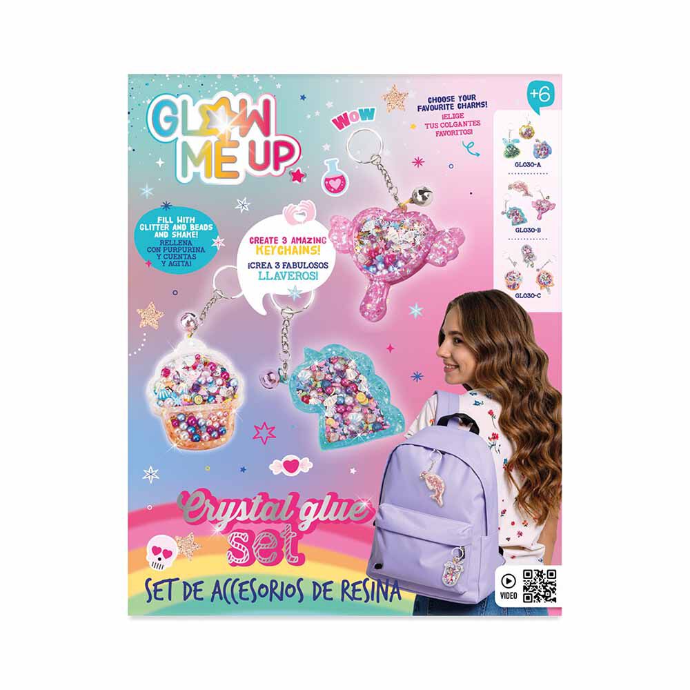 Set Accesorios de Resina Glow Me Up