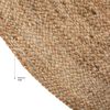 Alfombra Atmosphera Yute Redonda 120cm